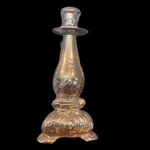 Vintage Avon Candlestick holder Silver